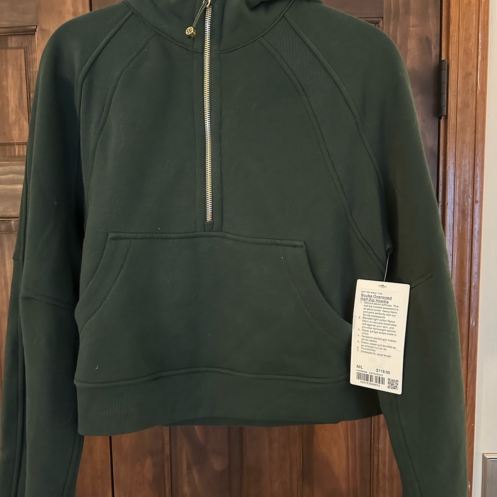 Lululemon Half Zip Scuba Hoodie - Picture 2 of 6